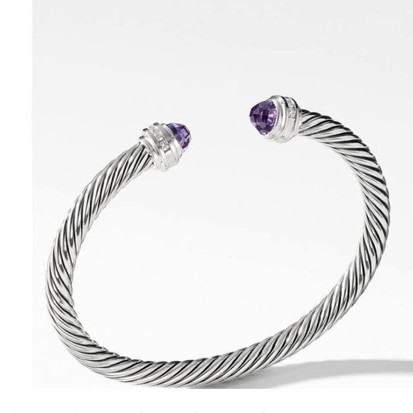 David Yurman - lavender amethyst cuff bracelet - Picture 1 of 6
